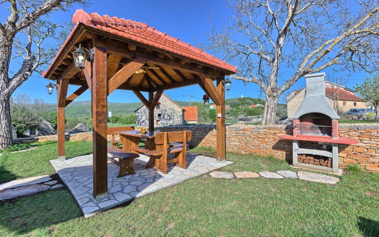 Pensjonat Dalmatia Stone House - Heated Pool Biorine Zewnętrze zdjęcie