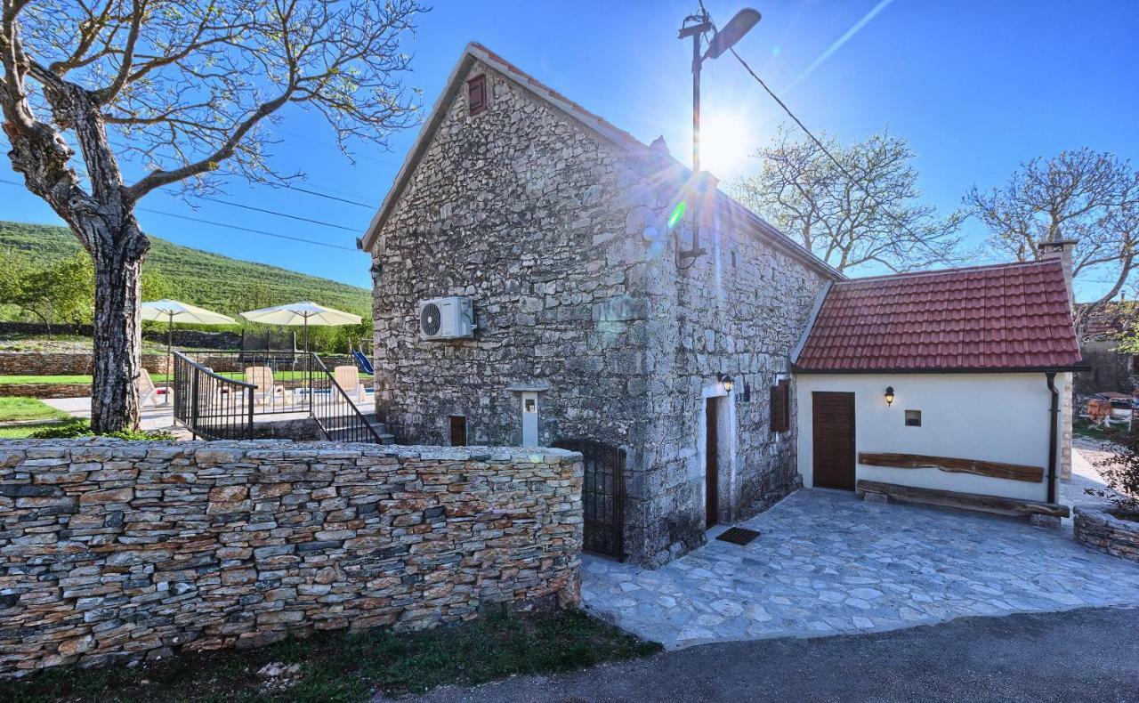 Pensjonat Dalmatia Stone House - Heated Pool Biorine Zewnętrze zdjęcie