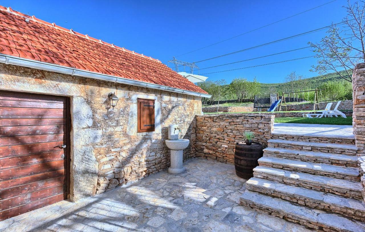 Pensjonat Dalmatia Stone House - Heated Pool Biorine Zewnętrze zdjęcie